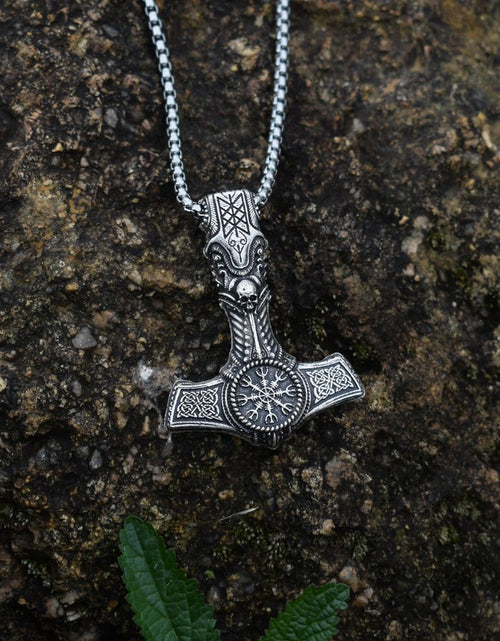 Load image into Gallery viewer, Viking Pendant Necklace

