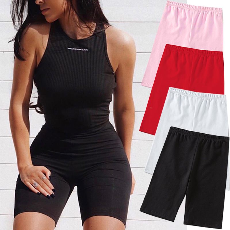 4 Color Athleisure Cycling Shorts