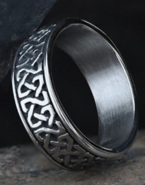 Load image into Gallery viewer, Viking Stainless Steel Ring

